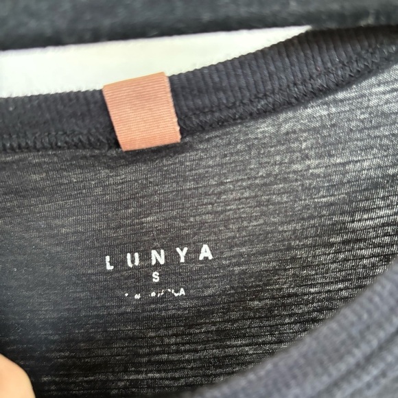 Lunya Black Tank Top Size S - Picture 2 of 5